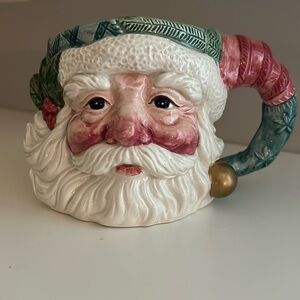 Fitz and Floyd Vintage Santa Mug 1992